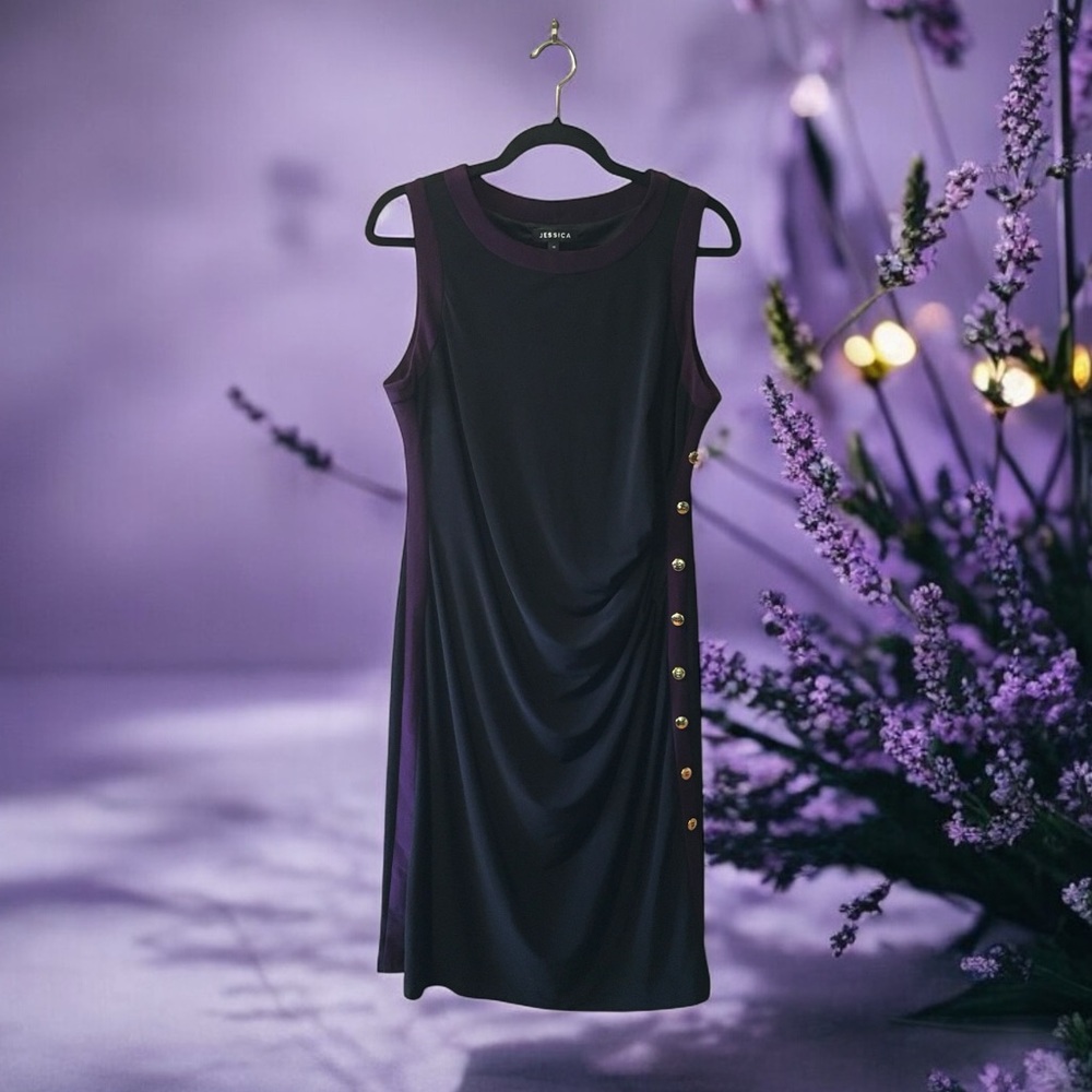 Jessica Dress with Side Buttons